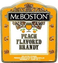 Mr. Boston Peach Brandy 375ml - Image 2