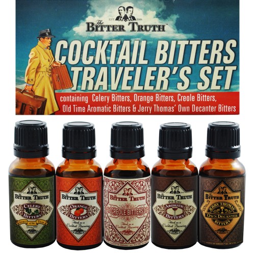 The Bitter Truth Cocktail Bitters Traveler's Set Adel