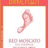 Barefoot Red Moscato label Adel