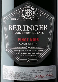 Beringer Founders' Estate Pinot Noir 2013 750ml - Image 2