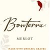 Bonterra Vineyards Merlot Label Adel