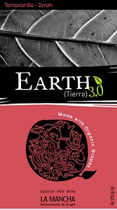 Earth 3.0 Tempranillo Syrah Label Adel