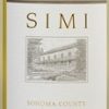 Simi Chardonnay Sonoma County Label Adel