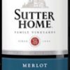 Sutter Home Merlot Label Adel