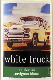 White Truck Sauvignon Blanc Label Adel