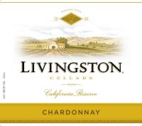ivingston Cellars Chardonnay Label Adel