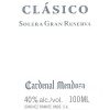 Cardenal Mendoza Brandy de Jerez Clasico Label Adel