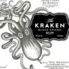 The Kraken Rum Black Spiced Label