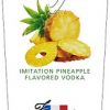 Pinnacle pineapple label adel