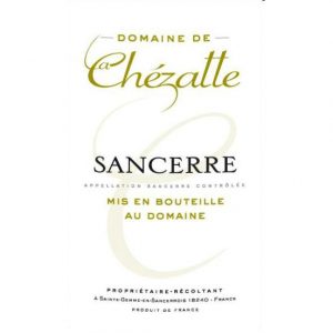 Domaine de la Chezatte Sancerre 2009 label adel