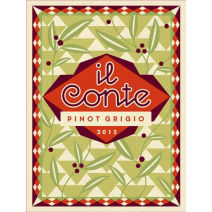 Il Conte Pinot Grigio Label Adel