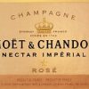 Moet & Chandon Champagne Nectar Rose Imperial Label Adel