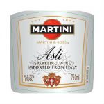 Martini & Rossi Asti Label Adel