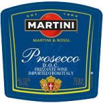 Martini & Rossi Prosecco Label Adel