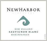 New Harbor Sauvignon Blanc Label Adel