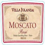 Villa Jolanda Moscato Rose Label Adel