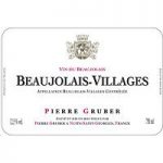 Pierre Gruber Beaujolais Villages Label