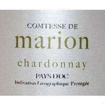 Les Domaines Robert Vic Comtesse de Marion Chardonnay Label