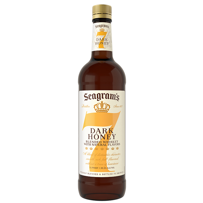 Seagram's 7 Crown 'Dark Honey' Whiskey Liqueur