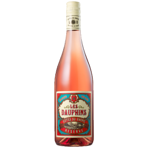 Les Dauphins Cotes du Rhone Rose