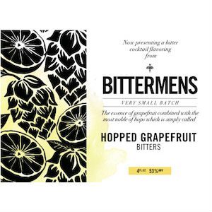 Bittermens Hopped Grapefruit Label