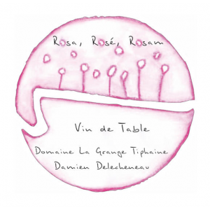 Domaine La Grange Tiphaine 'Rosa, Rose Label