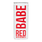 Babe Red with Bubbles