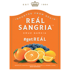 Cruz Garcia Real Sangria Label