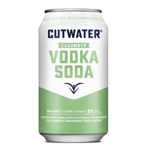 Cutwater Spirits Fugu Cucumber Vodka Soda