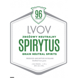 Lvov Spirytus Label
