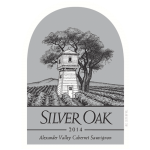 Silver Oak Cabernet Sauvignon 2014 Label