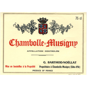 Barthod Chambolle Musigny Bourgogne Rouge