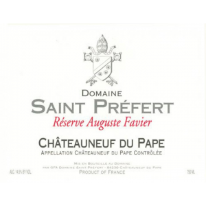 Domaine Saint Préfert _Réserve Auguste Favier Label