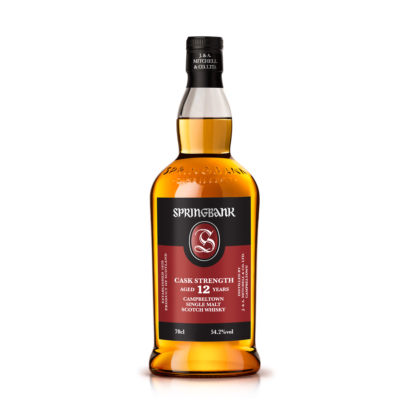 Springbank 12 Year Cask Strength Single Malt Scotch 750ml GABA