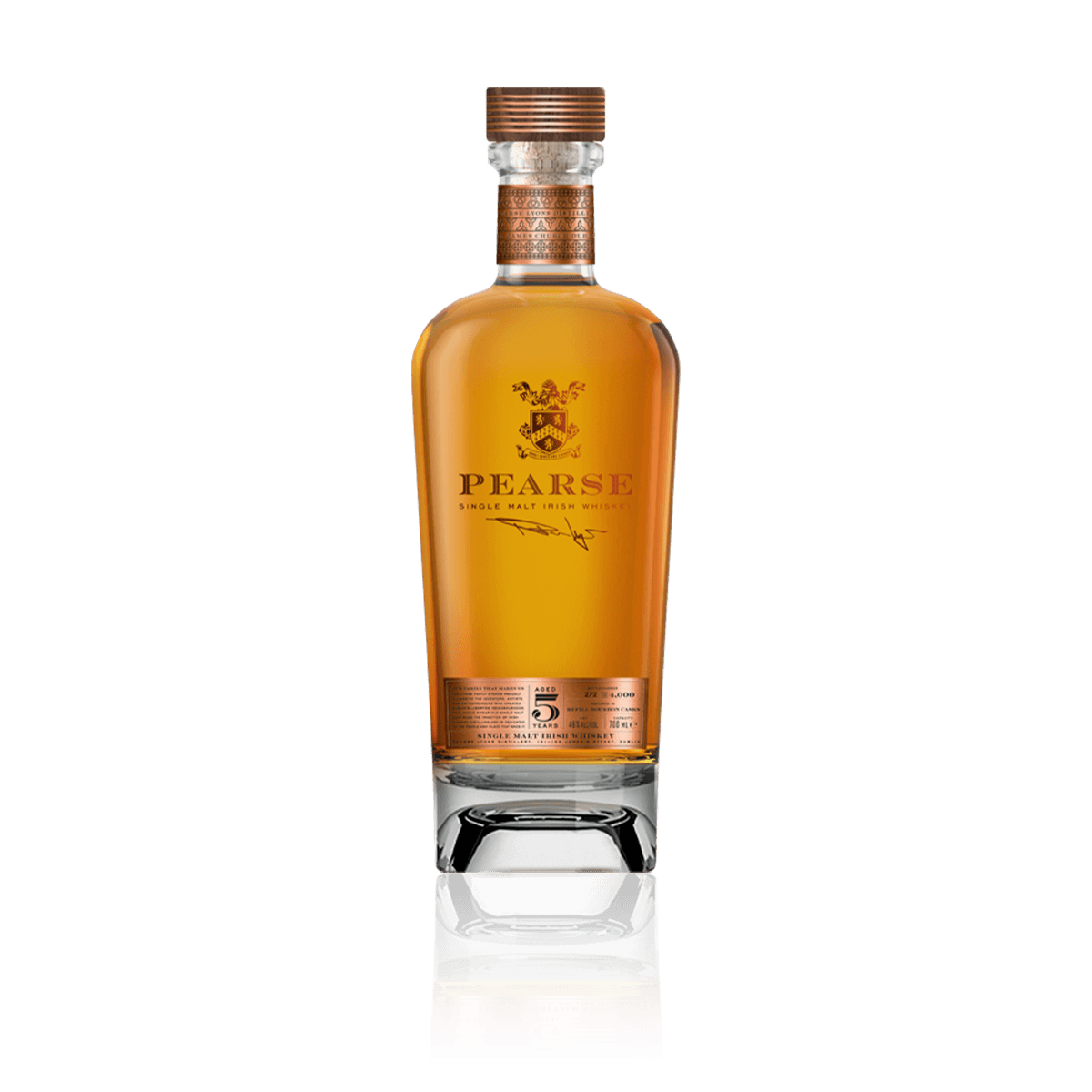 Pearse Lyons 5 Year Old Single Malt Irish Whiskey