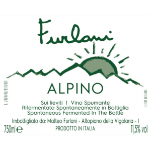 Cantina Furlani Alpino Frizzante Label