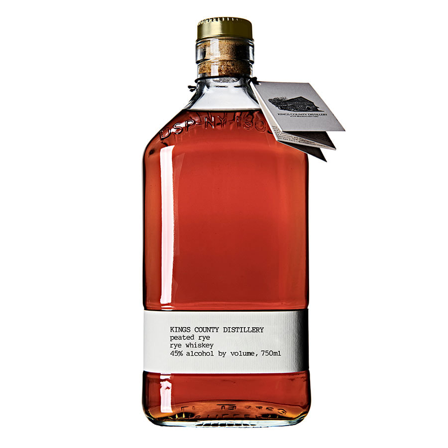 Kings County Distillery Peated Rye Whiskey