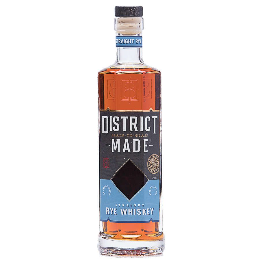 District Made Straight Rye Whiskey