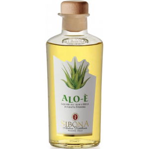 Sibona 'Alo-e - Aloe' Liquore all'Aloe e Miele in Grappa Finissima