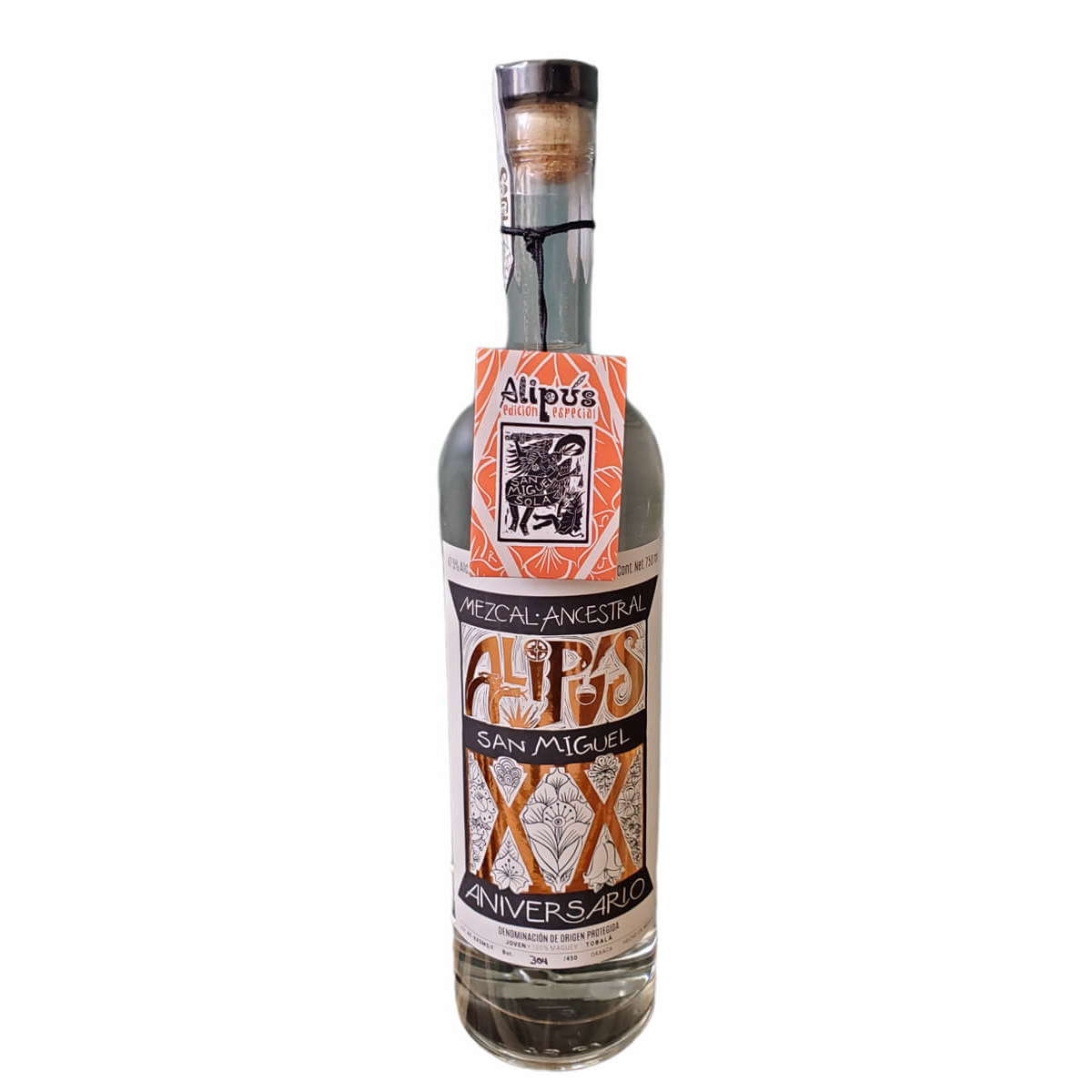 Alipus Mezcal Ancestral San Miguel XX Aniversario Tobala