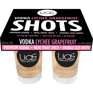 LIQS Lychee Grapefruit Shots