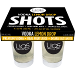 LIQS Vodka Lemon Drop 4 Pack