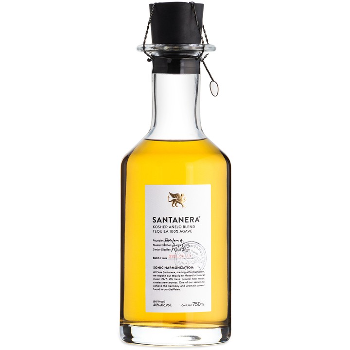 Santanera Tequila Kosher Anejo Blend