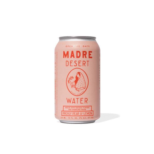 Madre Desert Water Prickly Pear and Lemon RTD 5% ABV 12oz Can
