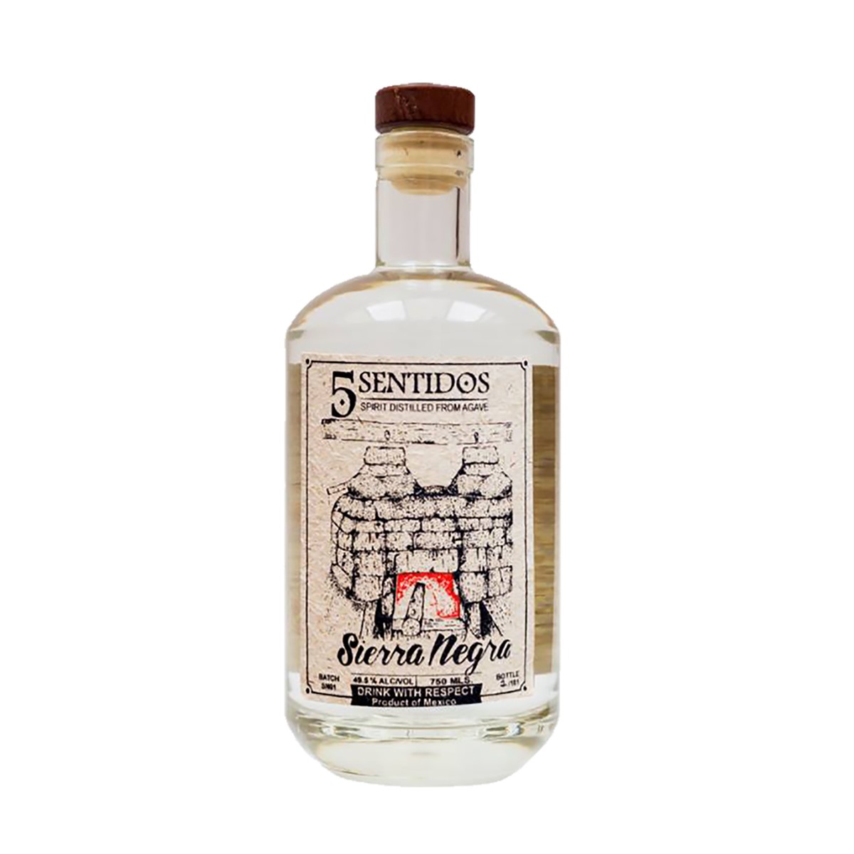 5 Sentidos Sierra Negra Agave Spirit