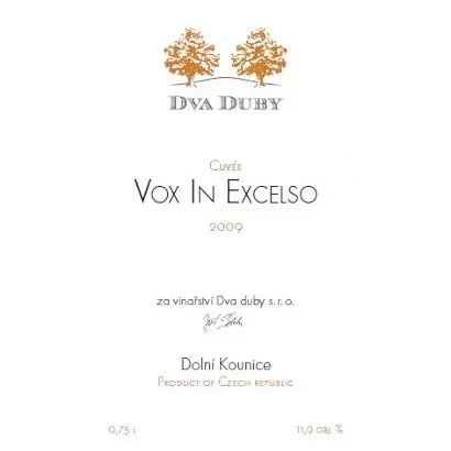 2018 Dva Duby Cuvee Vox in Excelso