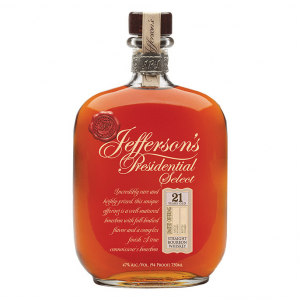 Jefferson's Presidential Select 21 Years Old Straight Bourbon Whiskey