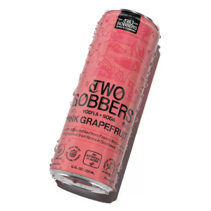 Two Robbers Pink Grapefruit Vodka Soda