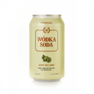 Wodka Soda "Hint of Lime"