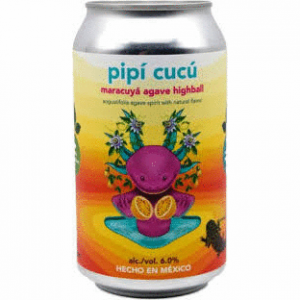 Monstruo de Agua 'Pipi Cucu' Maracuya Agave Highball